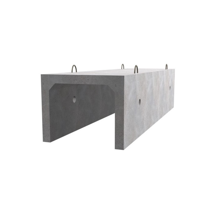 Железобетонный лоток ЛК 300.90.45-5